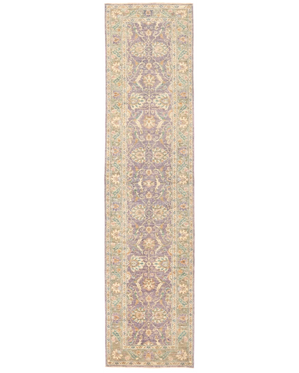 Hand Knotted Ziegler Wool Rug 2' 8" X 10' 10"