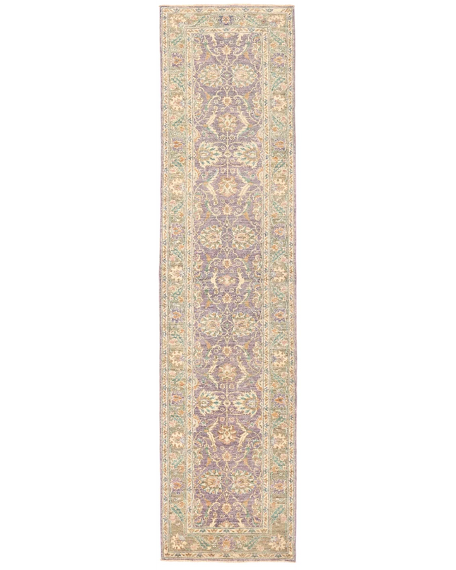 Hand Knotted Ziegler Wool Rug 2' 8" X 10' 10"