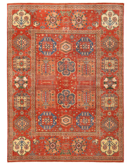 Hand Knotted Humna Wool Rug 10' 3" X 14' 1"