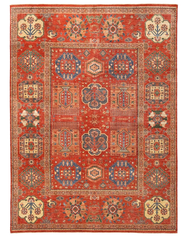 Hand Knotted Humna Wool Rug 10' 3" X 14' 1"
