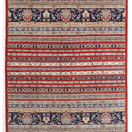 Hand Knotted Ziegler Wool Rug 8' 2" X 10' 1"