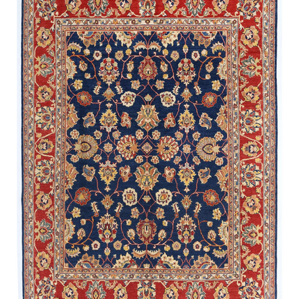 Hand Knotted Ziegler Wool Rug 9' 0" X 12' 2"