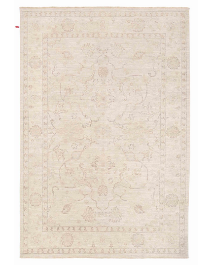 Hand Knotted Ziegler Wool Rug 6' 3" X 9' 3"