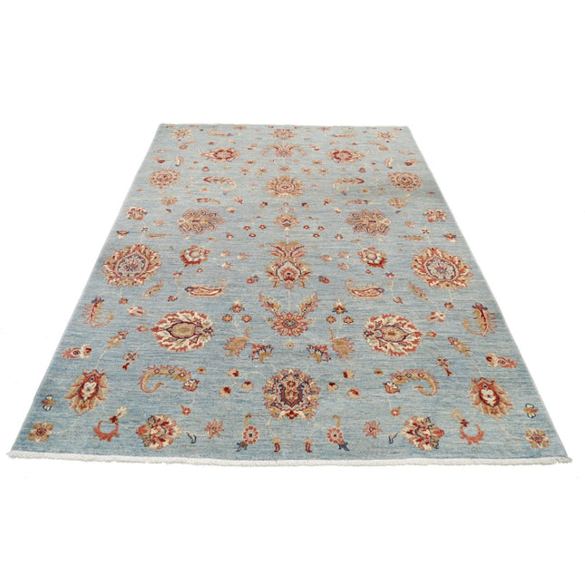Artemix 5'6" X 7'8" Wool Hand-Knotted Rug