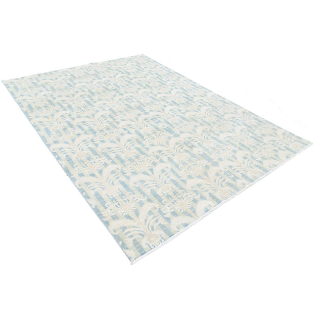 Artemix 6'2" X 8'6" Wool Hand-Knotted Rug
