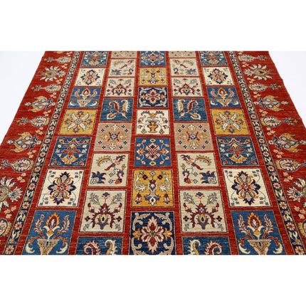 Bakhtiari 6'5" X 9'9" Wool Hand-Knotted Rug