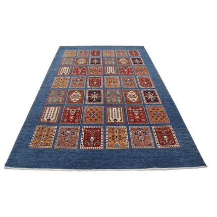 Bakhtiari 5'8" X 8'2" Wool Hand-Knotted Rug