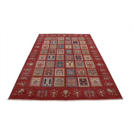 Bakhtiari 5'7" X 7'7" Wool Hand-Knotted Rug