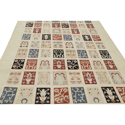 Bakhtiari 6'7" X 9'10" Wool Hand-Knotted Rug