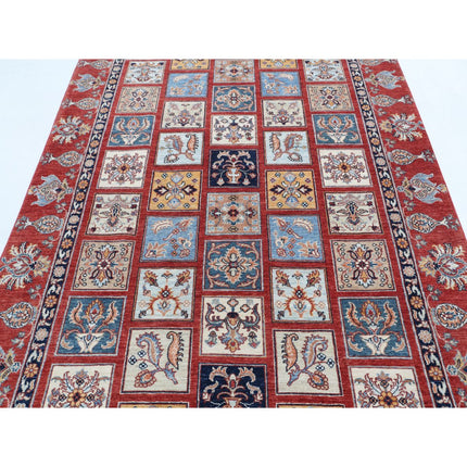 Bakhtiari 5'4" X 7'9" Wool Hand-Knotted Rug