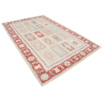 Bakhtiari 6'9" X 10'1" Wool Hand-Knotted Rug