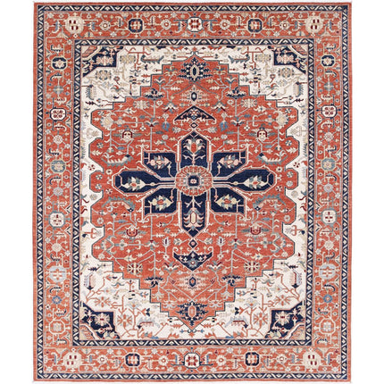 Heriz Wool Hand Knotted Rug IVA0032564 - Natalia Rugs