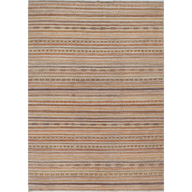 Berjesta 6' 8" X 9' 4" Hand-Knotted Wool Rug 6' 8" X 9' 4" (203 X 284) / Multi / Multi