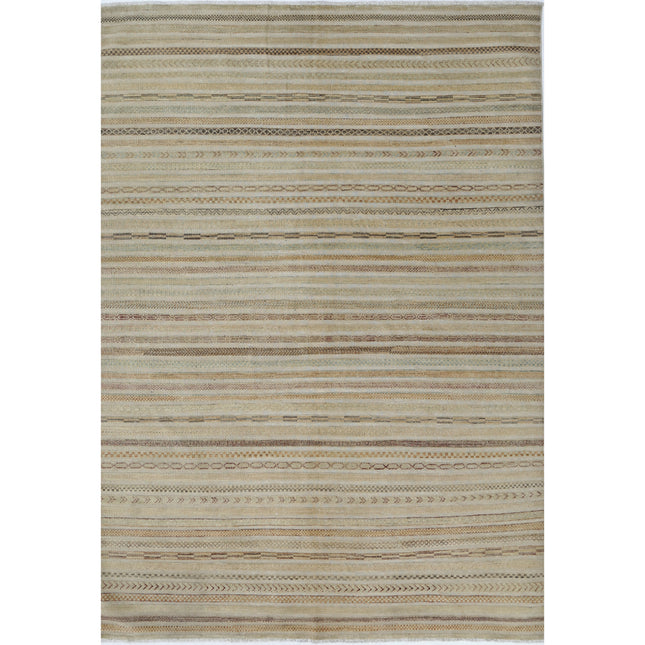 Berjesta 6' 7" X 9' 4" Hand-Knotted Wool Rug 6' 7" X 9' 4" (201 X 284) / Multi / Multi