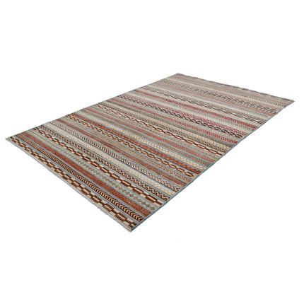 Berjesta 6' 4" X 9' 6" Hand-Knotted Wool Rug 6' 4" X 9' 6" (193 X 290) / Multi / Multi