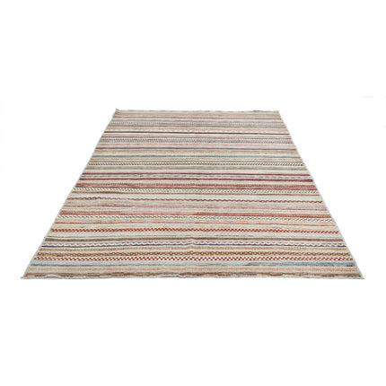 Berjesta 6' 3" X 9' 9" Hand-Knotted Wool Rug 6' 3" X 9' 9" (191 X 297) / Multi / Multi