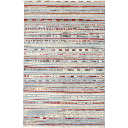 Berjesta 6' 4" X 9' 9" Hand-Knotted Wool Rug 6' 4" X 9' 9" (193 X 297) / Multi / Multi