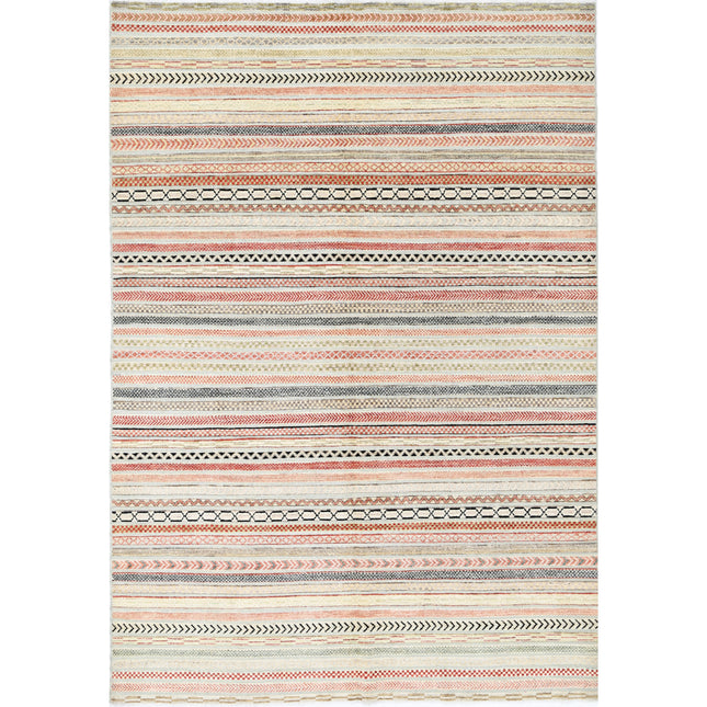 Berjesta 6' 9" X 9' 7" Hand-Knotted Wool Rug 6' 9" X 9' 7" (206 X 292) / Multi / Multi