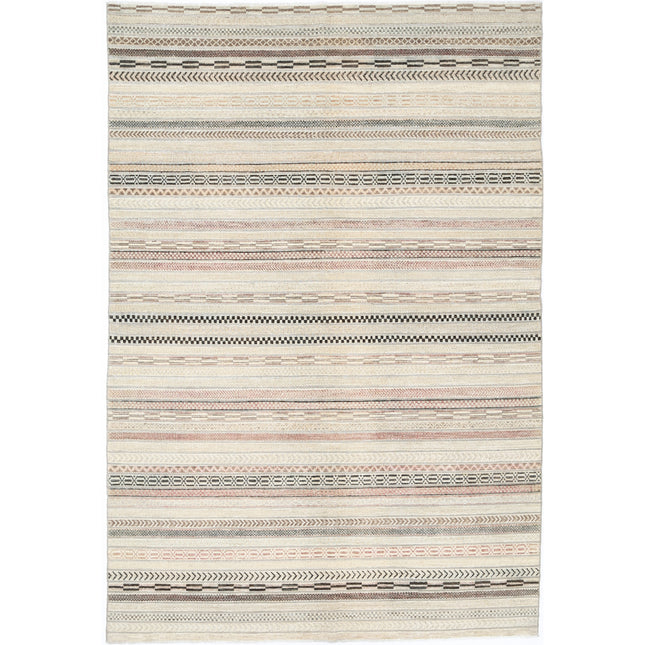 Berjesta 6' 6" X 9' 7" Hand-Knotted Wool Rug 6' 6" X 9' 7" (198 X 292) / Multi / Multi