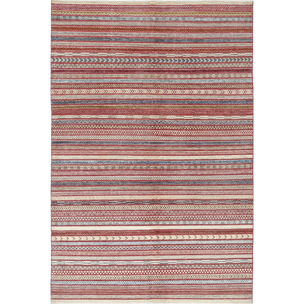 Berjesta 6' 5" X 9' 6" Hand-Knotted Wool Rug 6' 5" X 9' 6" (196 X 290) / Multi / Multi