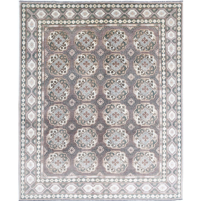 Revival Wool Hand Knotted Rug IVA0011233 - Natalia Rugs