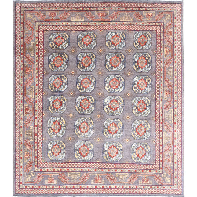 Revival Wool Hand Knotted Rug IVA0011237 - Natalia Rugs