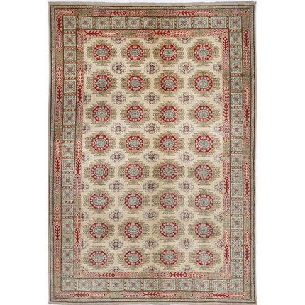 Revival Wool Hand Knotted Rug IVA0013525 - Natalia Rugs