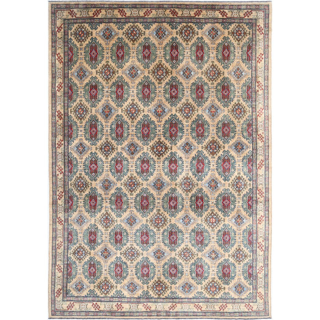 Revival Wool Hand Knotted Rug IVA0013527 - Natalia Rugs