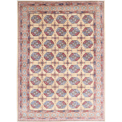 Revival Wool Hand Knotted Rug IVA0013529 - Natalia Rugs