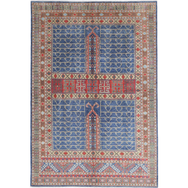 Revival Wool Hand Knotted Rug IVA0013767 - Natalia Rugs