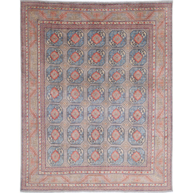 Revival Wool Hand Knotted Rug IVA0013771 - Natalia Rugs