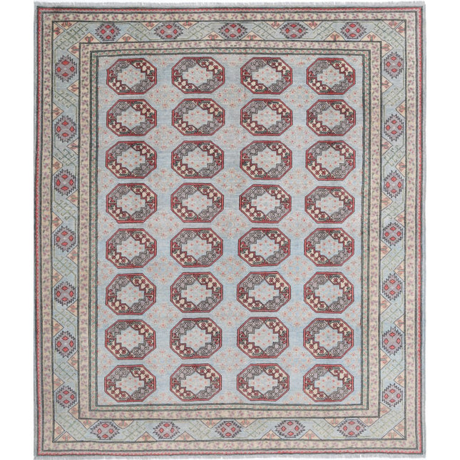 Revival Wool Hand Knotted Rug IVA0014790 - Natalia Rugs