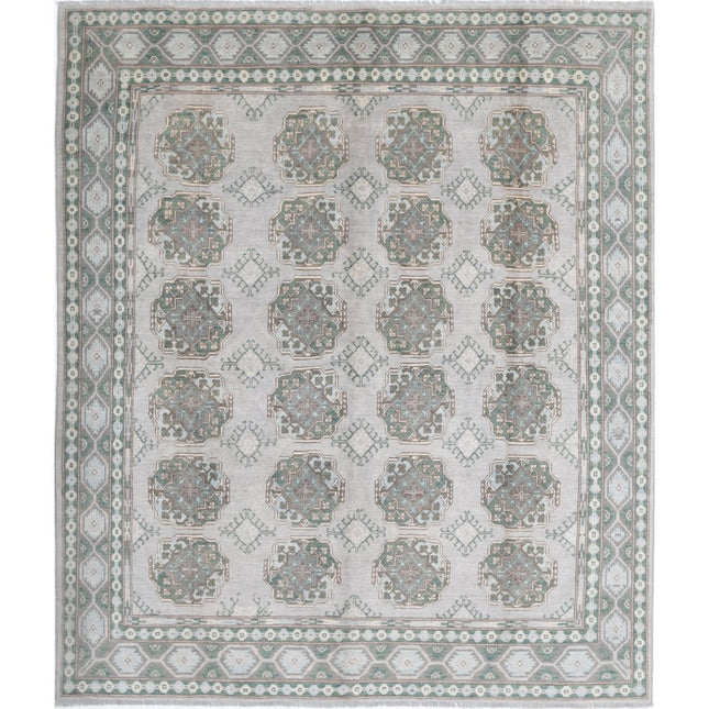 Revival Wool Hand Knotted Rug IVA0014791 - Natalia Rugs