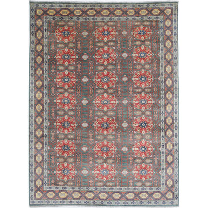 Revival Wool Hand Knotted Rug IVA0015269 - Natalia Rugs