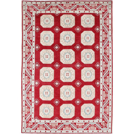 Revival Wool Hand Knotted Rug IVA0015288 - Natalia Rugs