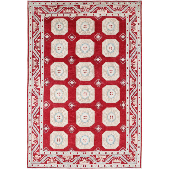 Revival Wool Hand Knotted Rug IVA0015288 - Natalia Rugs