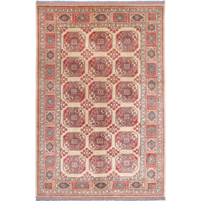 Revival Wool Hand Knotted Rug IVA0015527 - Natalia Rugs