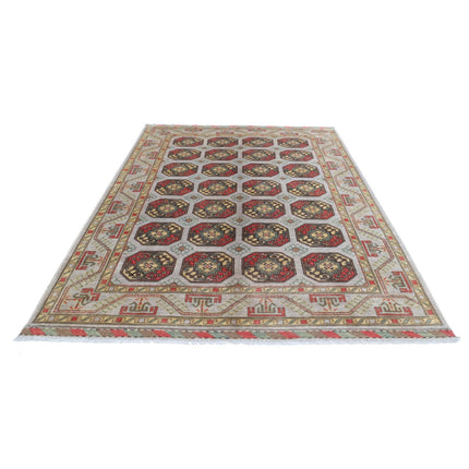 Revival 6' 8" X 9' 7" Wool Hand Knotted Rug