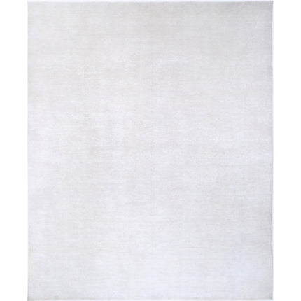 Serenity 12' 2" X 15' 0" Hand-Knotted Wool Rug 12' 2" X 15' 0" (371 X 457) / Ivory / Ivory