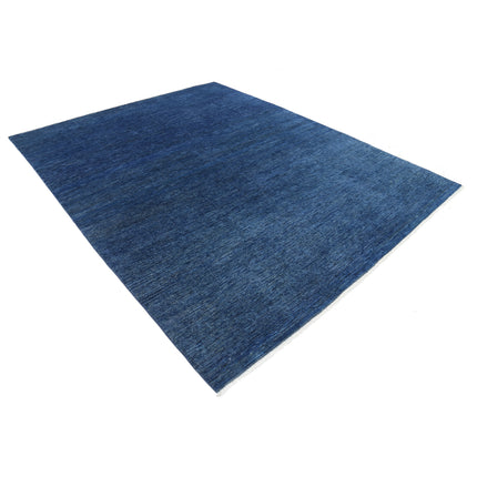 Modcar 7' 10" X 9' 8" Hand-Knotted Wool Rug 7' 10" X 9' 8" (239 X 295) / Blue / Blue