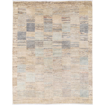 Modcar 4' 7" X 5' 11" Hand-Knotted Wool Rug 4' 7" X 5' 11" (140 X 180) / Multi / Multi