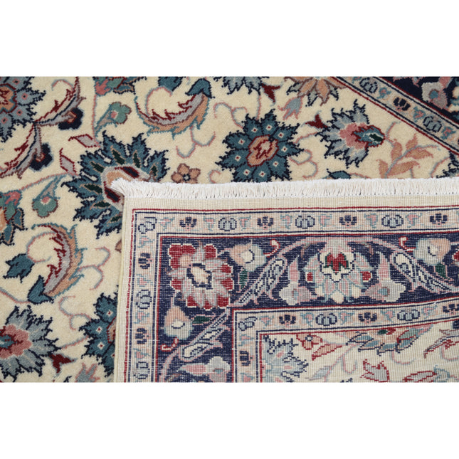 Heritage 2' 6" X 13' 11" Hand-Knotted Wool Rug 2' 6" X 13' 11" (76 X 424) / Ivory / Blue