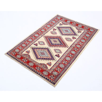 Kazak 2' 8" X 4' 0" Wool Hand Knotted Rug