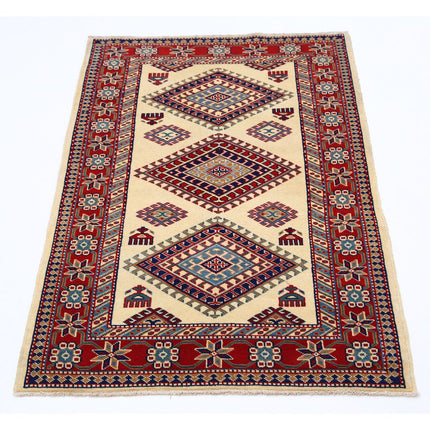 Kazak 2' 8" X 4' 0" Wool Hand Knotted Rug