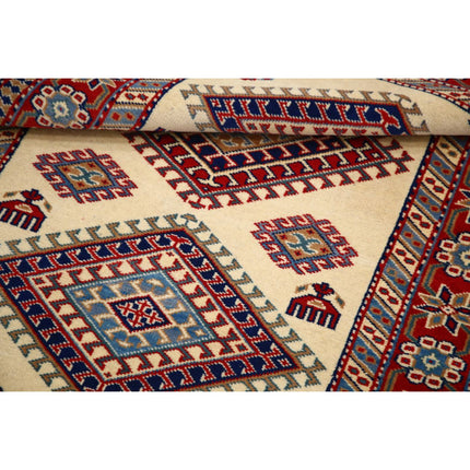 Kazak 2' 8" X 4' 0" Wool Hand Knotted Rug