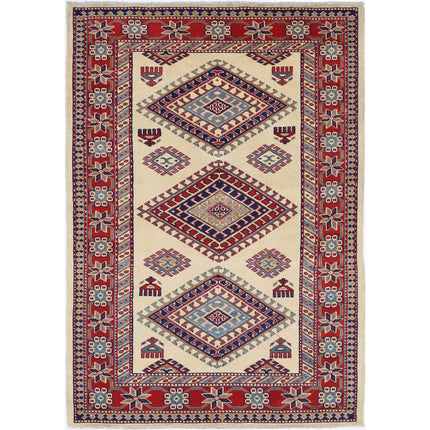 Kazak Wool Hand Knotted Rug IVA0001838 - Natalia Rugs