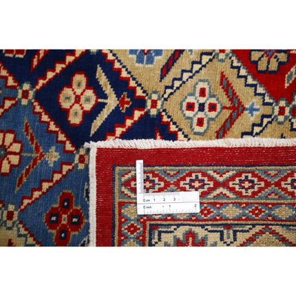 Kazak 3' 1" X 4' 10" Wool Hand Knotted Rug