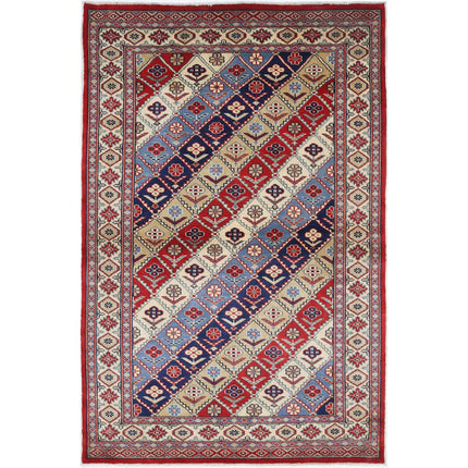 Kazak Wool Hand Knotted Rug IVA0001839 - Natalia Rugs