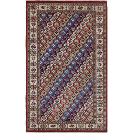 Kazak Wool Hand Knotted Rug IVA0001841 - Natalia Rugs