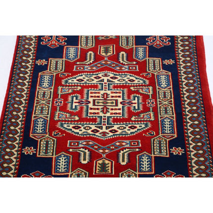 Kazak 2' 2" X 2' 7" Wool Hand Knotted Rug